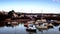 Time lapse - harbor in Paignton at low tide.