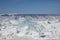 Time lapse of Ice hummocks. Lake Baikal. Siberia