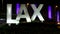 Time Lapse of the LAX Airport Sign