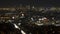 Time Lapse of Los Angeles downtown at night