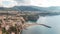 Time lapse Meta di Sorrento, comune in the Province of Naples, travel, hotels, beautiful clouds