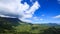 Time-lapse of mountain with blue sky and cloud at Khao Kho, Phetchabun, Thailand