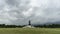 Time-lapse the movement of rain clouds and stratum cumulus clouds, Stratuscumulus. Buddhist, Phutthamonthon, Nakhon Pathom