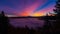 Time Lapse Movie of Colorful Sunrise with Snow Covered Mount Hood and Blanket of Low Lying Rolling Fog from Jonsrud Viewpoint