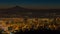 Time Lapse Movie of Early Morning Sunrise and Dense Rolling Fog Over Downtown Cityscape of Portland Oregon with Mount Hood 1080p