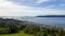 Time Lapse Movie of Moving Clouds and Blue Sky over Coastal town of Astoria Oregon with Astoria-Megler Bridge 1920x1080