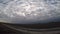 Time lapse of moving clouds over the dutch countryside