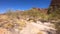 Time lapse of person hiking in bungle bungle range Western Australia