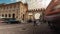 Time Lapse of Portoni della Bra in Verona in Italy at sunset time