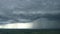 Time lapse of rainy clouds over the plain