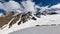 Time Lapse. Russia, the Caucasus Mountains, North Ossetia, the formation of clouds in the valley Tseyskoe.