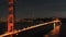 Time Lapse of San Fran between Golden Gate Bridge Sunset - Clip 2