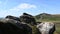 Time lapse of scurrying clouds at The Roaches, Peak District, Staffordshire. August 2021