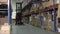 Time Lapse Sequence Fork Lift In Warehouse