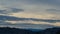 Time lapse of sky with eventual lenticular cloud over mt Hood in Portland OR 4k