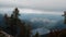 Time Lapse of Slovenian Alps with Bohinj Lake,autumn shot