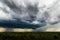 Time lapse Storm clouds with the rain. Nature Environment Dark huge cloud sky black stormy cloud