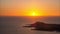 Time lapse of the sunset on Graciosa island view from Mirador del Rio in Lanzarote, Canary islands, Spain - Video HD