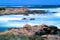 Time Lapse Surf Breaking Asilomar State Marine Reserve California