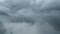 Time lapse of thunderstorm rain clouds