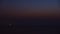 Time Lapse, Timelapse Sundown Over Sea Horizon At Sunset. Dark Silhouette Of Barges Freight Ships Tankers In Motion At
