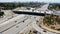 Time Lapse of Traffic on Busy Freeway in Los Angeles