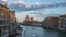 Time lapse of Venice city skyline in Italy