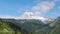 Time lapse video of clouds moving around the peak of Mount Rainier