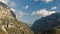 Time lapse at Vikos Gorge in Epirus Greece