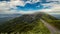 Time laspe of beautiful sky and mountain landscape, Taiwan