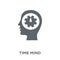 Time mind icon from Time managemnet collection.
