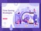 Time Saving Strategy Web Banner Template Design