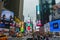 Time Square dusk time cityscape