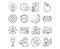 Time, Third party and Networking icons. Laureate, Wineglass and Help signs. Vector