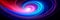 Time Warp Vortex: vortex in space, bending time and emitting radiant, shifting colors.