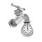 Time Waste Concept. Water Tap with Falling Drop of Stopwatch. 3d Rendering