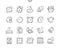 Time Well-crafted Pixel Perfect Vector Thin Line Icons 30 2x Grid for Web Graphics and Apps.