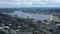 Timelapse aerial Seattle, Washington area 4K