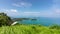 Timelapse of Amazing viewpoint scenery landscape view Phahindum view point and shadow clouds over mountains Popular landmark in Ph