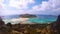 Timelapse from of Balos beach on Crete