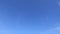TimeLapse of Beautiful sunny clear blue sky with minimal cirrus or cirrostratus cloud