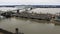 Timelapse Bridge spanning the Mississippi River at Memphis, TN 4K