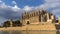 Timelapse of the Cathedral of Palma de Mallorca - Balearic Islands, Spain