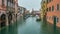 Timelapse of Chioggia city flooded