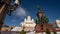 Timelapse clip of Helsinki Cathedral on a sunny winter day