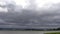 Timelapse Clouds Fraser River and YVR 4K. UHD.