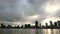 Timelapse of cloudscape over the buildings in Tokyo.