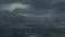 Timelapse of cumulus clouds from good weather of blue sky to dark cloudy storm