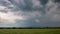 Timelapse - Dark clouds over the Taunus low mountain range