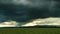 Timelapse - Dark clouds over the Taunus low mountain range